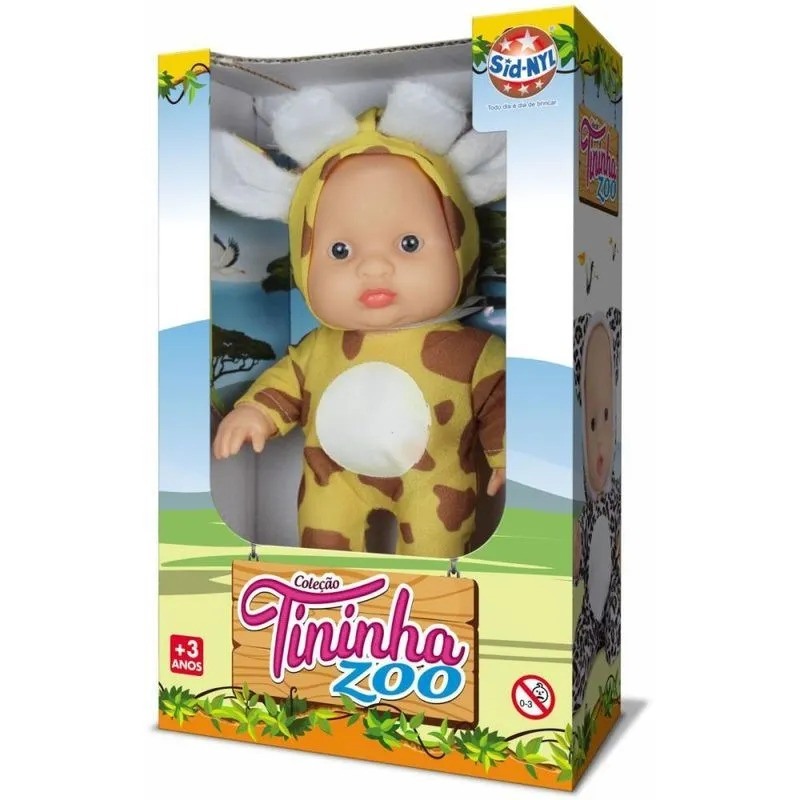 BONECA TININHA ZOO